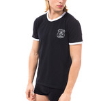 Crest T-Shirt // Black (L)
