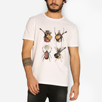 Beetles T-Shirt // White (S)
