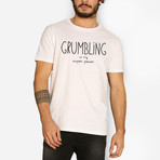 Grumbling Is My Super Power // White (XL)