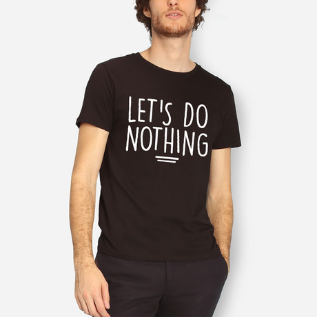 Let's Do Nothing // Black (S)