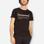 Tomorrow T-Shirt // Black (XL)