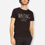 Waiting Is Really Not My Thing // Black (XL)