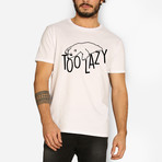 Too Lazy // White (S)