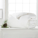 Lightweight White Goose Down Comforter (Twin)