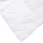 White Goose Down Feather Mattress Topper (Full)