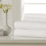 Microfiber Sheet Set // White (Twin)