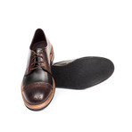 Ludlow Shoes // Black + Burgundy  (Euro: 40)