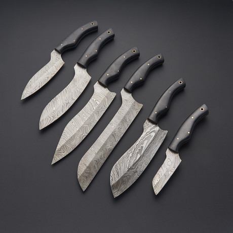Kitchen Knife Set // Set of 6