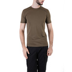 Solid T-shirt  // Olive (XS)
