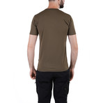 Solid T-shirt  // Olive (XL)