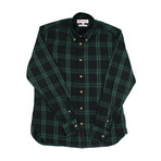 Hipipip Shirt // Green + Navy (XL)