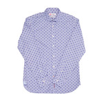 Panpan Shirt // White + Blue (XS)