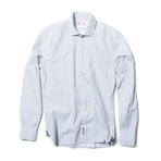 Schlass Shirt // White + Blue (M)