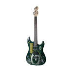 Signed Green Bay Packers Electric Guitar // Aaron Rodgers