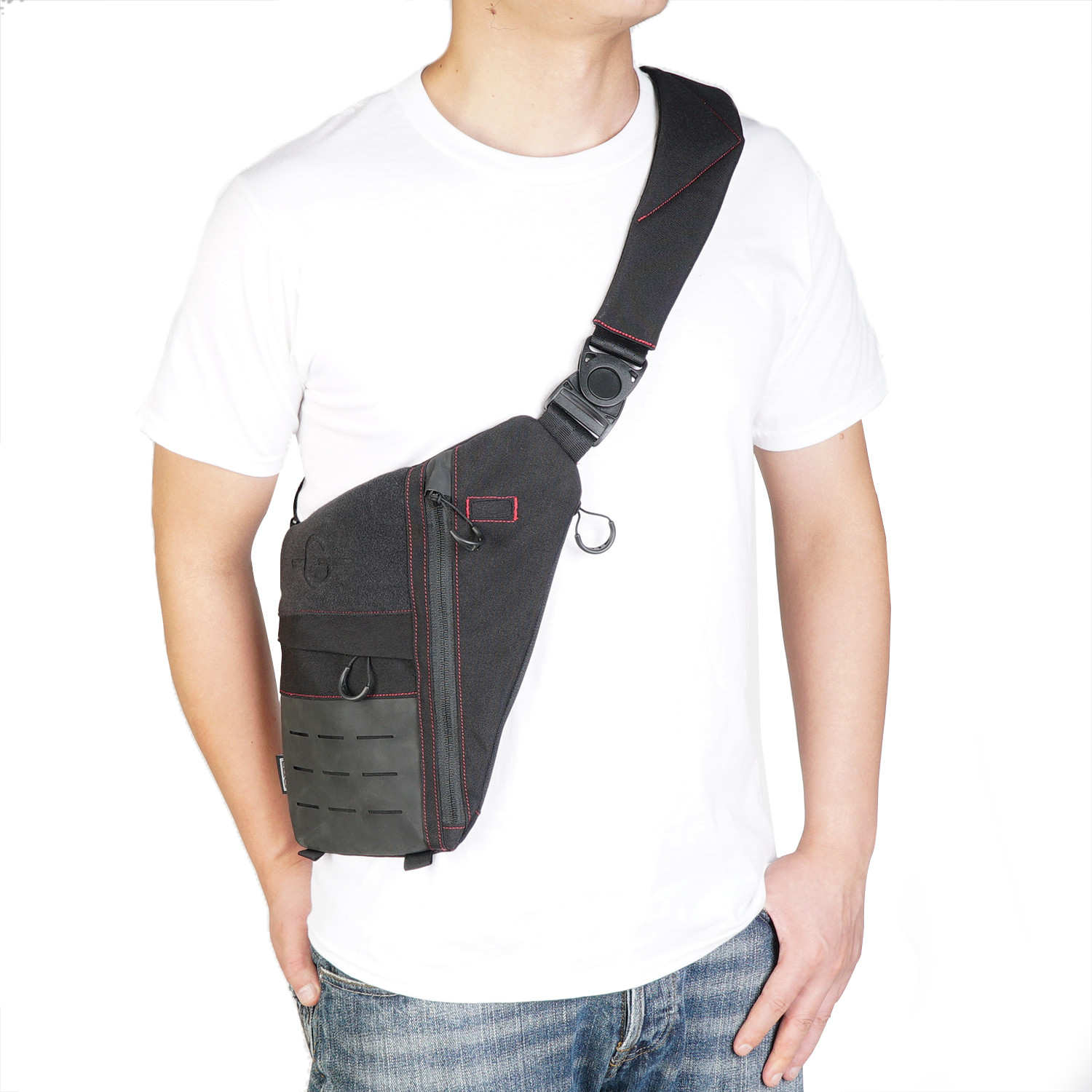 Cache L1 // Stealth Side Bag // Left Shoulder (Black) Tactical_Geek