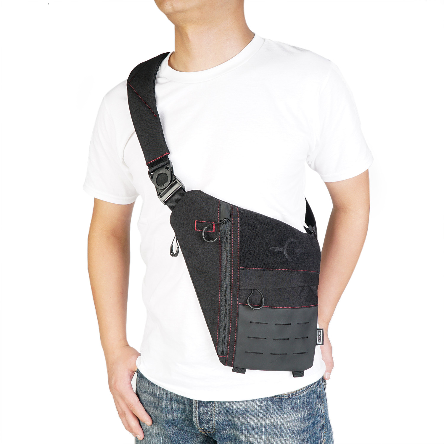 Cache L1 // Stealth Side Bag // Right Shoulder (Black) Tactical_Geek