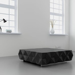 Rocky Coffee Table (White)