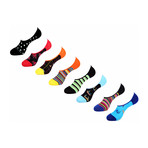 Shashi No Show Socks // 8 Pack // Multicolor