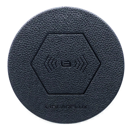 HyperCharger // Ultra-Thin Wireless Pad // Black Leatherette
