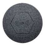HyperCharger // Ultra Thin Wireless Pad // Charcoal Fabric