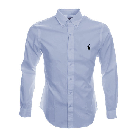Custom-Fit Oxford Shirt // Blue (S)