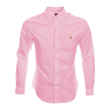 Custom-Fit Oxford Shirt // Bordeaux (S)