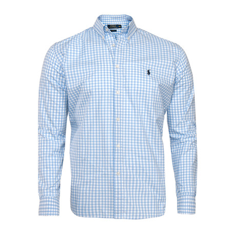 Check Shirt // White-Blue RLXA (S)