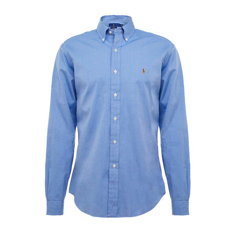 Custom-Fit Oxford Dress Shirt // BSR New Blue (S)