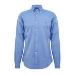 Custom-Fit Oxford Dress Shirt // BSR New Blue (L)
