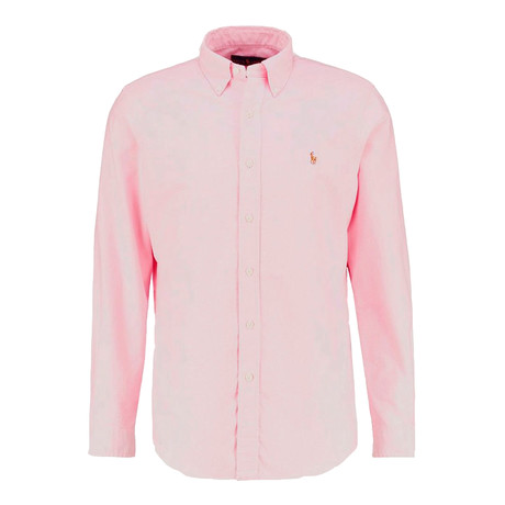 Custom-Fit Oxford Dress Shirt // BSR Pinkish (S)