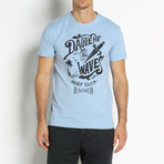 Dagger on the Waves T-Shirt // Sky Blue (Euro: 46)