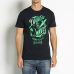 Dagger on the Waves T-Shirt // Navy (Euro: 48)