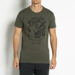 Dagger on the Waves T-Shirt // Green (Euro: 48)