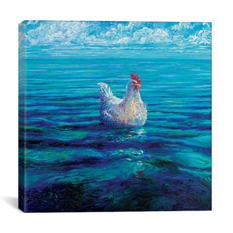 Chicken Of The Sea (18"W x 18"H x 0.75"D)