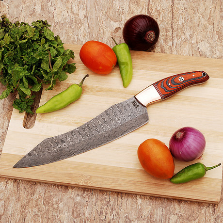 Damascus Chef Knife // 9764