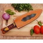 Damascus Kitchen Knife // 9770