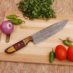 Damascus Kitchen Knife // 9770