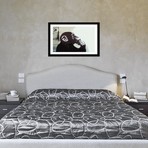 The Thinker Monkey // Banksy (16"W x 24"H x 1"D)