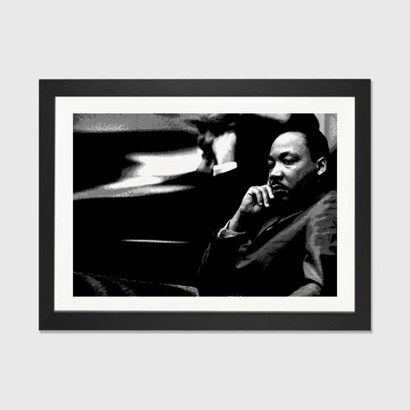Martin Luther King // Unknown Artist (16"W x 24"H x 1"D)