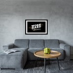 Work Hard IV // 5by5collective (16"W x 24"H x 1"D)