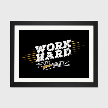 Work Hard IV // 5by5collective (16"W x 24"H x 1"D)