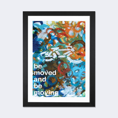 Be Moved II // Kent Youngstrom (24"W x 16"H x 1"D)