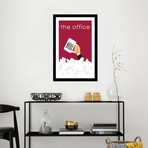 The Office Minimalist Poster // Popate (24"W x 16"H x 1"D)