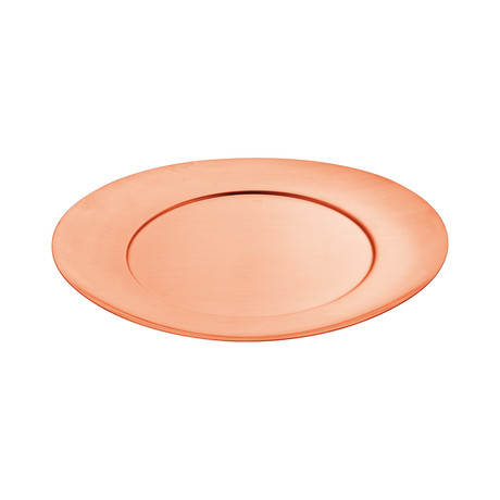 OVAL PLATE CHARGER // ROSE GOLD