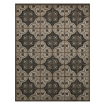 Rome // Retro Vinyl Floorcloth (2'10.5"L x 4'2"W)