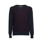 Stripes Sweater // Blue Bordeaux (2XL)
