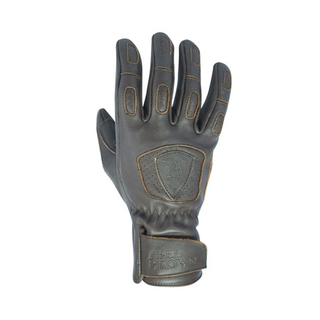 Hero Leather Glove // Brown (XS)
