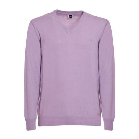 V-Neck Knitwear // Lilac (S)