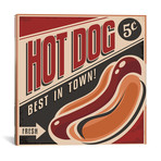 Hot Dogs // Honeymoon Hotel (18"W x 18"H x 0.75"D)
