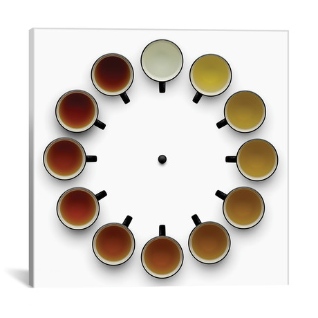 Tea Time // Wieteke de Kogel (18"W x 18"H x 0.75"D)